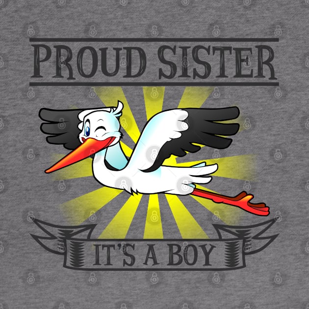 Proud Sister, It's a Boy by hauntedjack